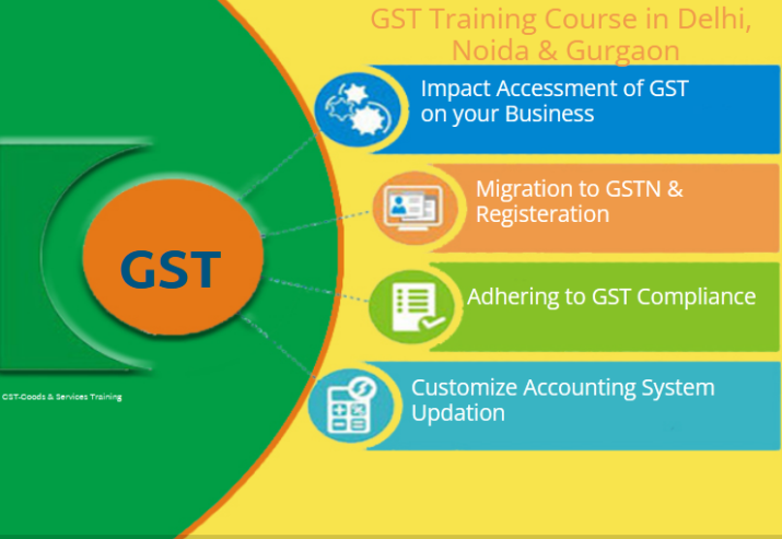 GST Course in Delhi, 110087, Get Valid Certification by SLA Accounting Institute, GST and Tally Prime Institute in Delhi, Noida, [ Learn New Skills of Accounting & Finance for 100% Job] in PNB Bank.