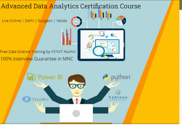 Google Data Analyst Course in Delhi, 110057. Certification for “Business Analyst Course” in Delhi NCR. [ 100% Job in MNC] “New Year Offer 2025”, Free Demo, Excel, SQL, Power BI, Tableau, Alteryx, Python Data Science and Dundas BI, Analytics Training Center in Delhi NCR – SLA Consultants India,